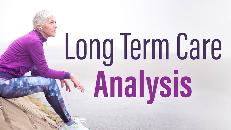 Long Term Care can make your older years more comfortable.  Make sure your financial plan nicludes these projections. 